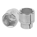 13837 / Dado de 1-13/16', 6 puntas, cuadro 3/4', Truper