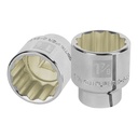 13868 / Dado de 1-7/8', 12 puntas, cuadro 3/4', Truper