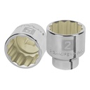 13869 / Dado de 2', 12 puntas, cuadro 3/4', Truper