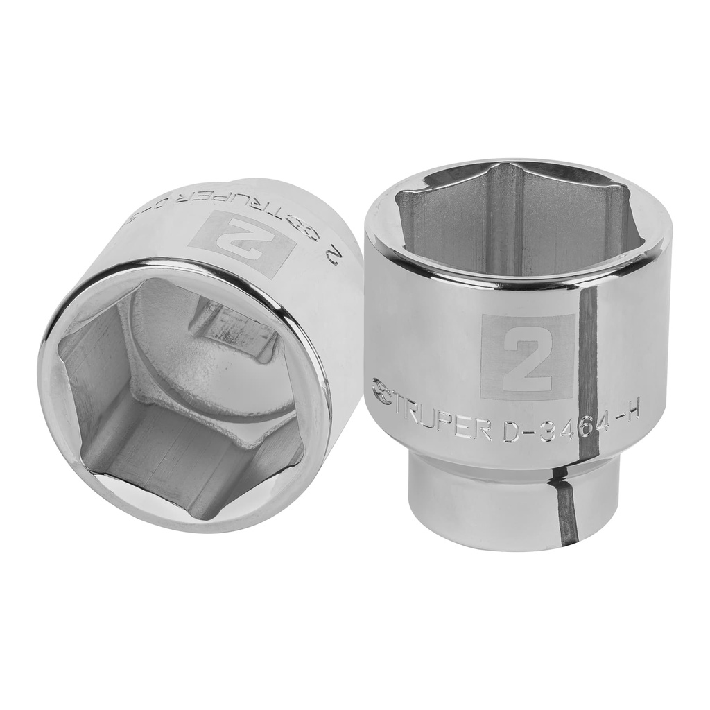 13840 / Dado de 2', 6 puntas, cuadro 3/4', Truper