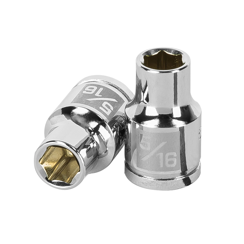 13606 / Dado de 5/16', 6 puntas, cuadro 3/8', Truper