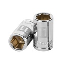 13675 / Dado de 11 mm, 6 puntas, cuadro 3/8', Truper