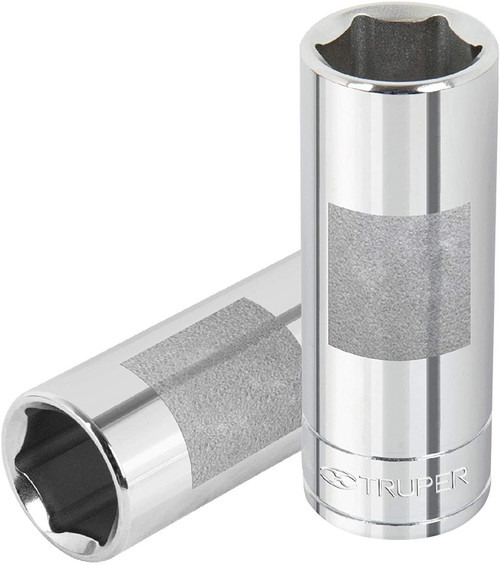 13712 / Dado largo de 3/8', 6 puntas, cuadro 3/8', Truper