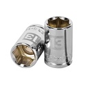 13677 / Dado de 13 mm, 6 puntas, cuadro 3/8', Truper