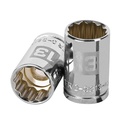 13633 / Dado de 13 mm, 12 puntas, cuadro 3/8', Truper