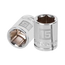 13679 / Dado de 15 mm, 6 puntas, cuadro 3/8', Truper