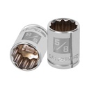 13586 / Dado de 5/8', 12 puntas, cuadro 3/8', Truper