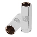 13717 / Dado largo de 11/16', 6 puntas, cuadro 3/8', Truper