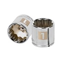 13592 / Dado de 1', 12 puntas, cuadro 3/8', Truper