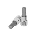 13467 / Dado punta hexagonal de 3/8', cuadro 3/8', Truper