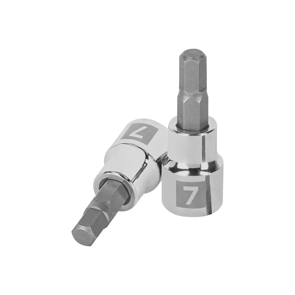 13488 / Dado punta hexagonal de 7 mm, cuadro 3/8', Truper