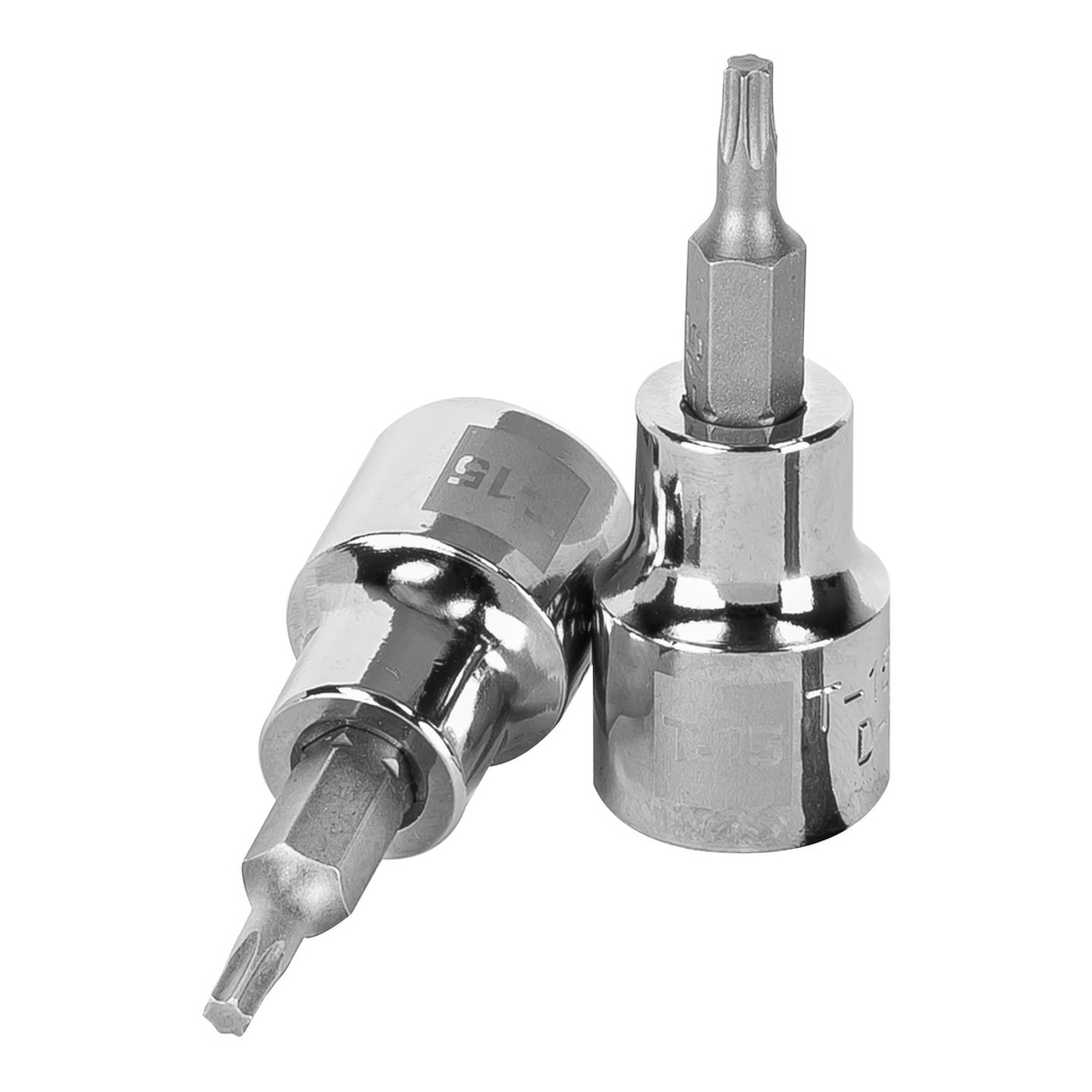 13569 / Dado punta torx T-15, cuadro 3/8', Truper