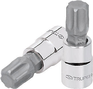 13570 / Dado punta torx T-20, cuadro 3/8', Truper
