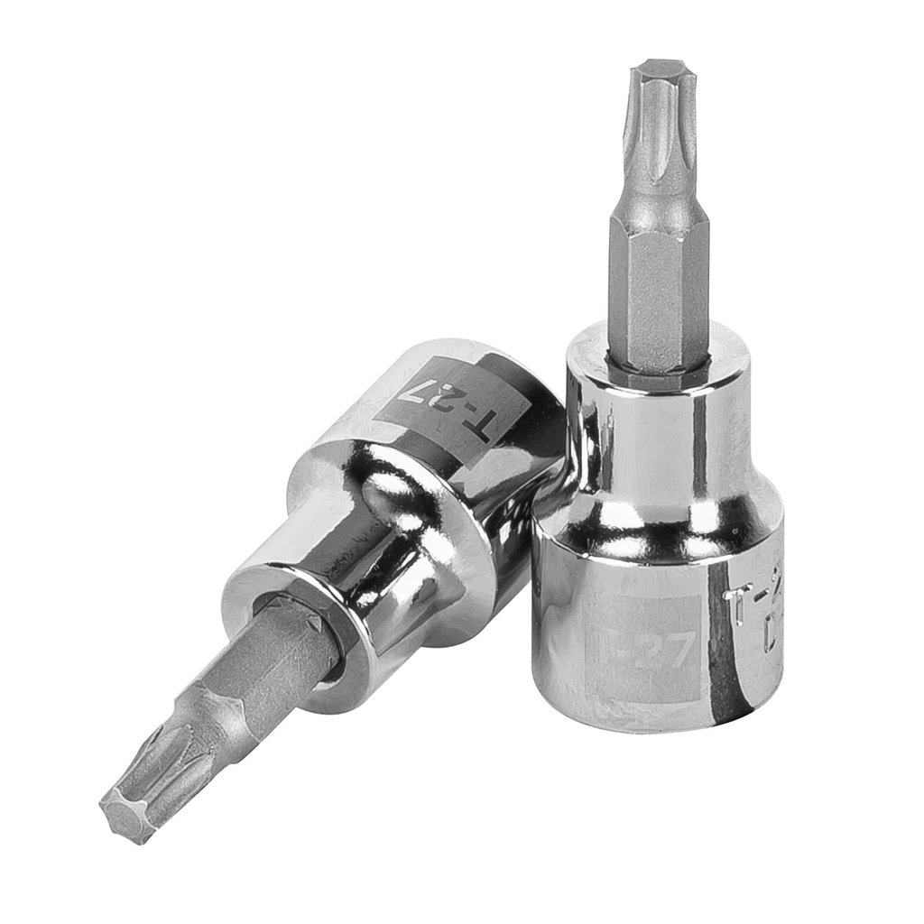 13572 / Dado punta torx T-27, cuadro 3/8', Truper