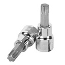 13576 / Dado punta torx T-50, cuadro 3/8', Truper