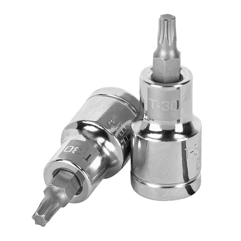 13436 / Dado punta torx T-30, cuadro 1/2', Truper