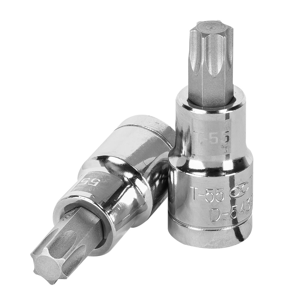 13440 / Dado punta torx T-55, cuadro 1/2', Truper