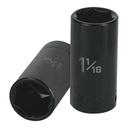 13400 / Dado largo impacto de 1-1/16', 6 puntas, cuadro 1/2',Truper