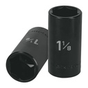 13401 / Dado largo impacto de 1-1/8', 6 puntas, cuadro 1/2', Truper