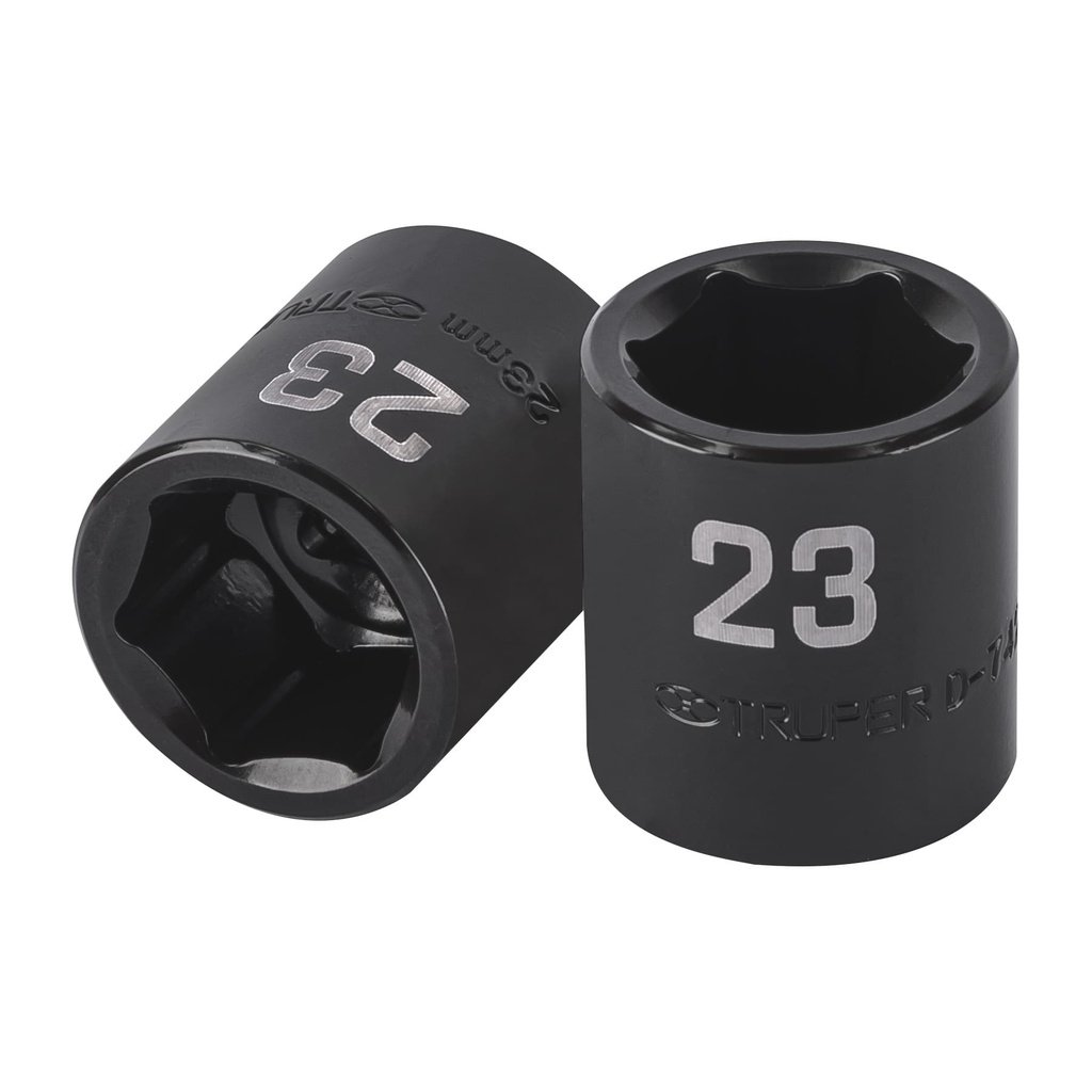 100896 / Dado de impacto de 23 mm, 6 puntas, cuadro 1/2', Truper