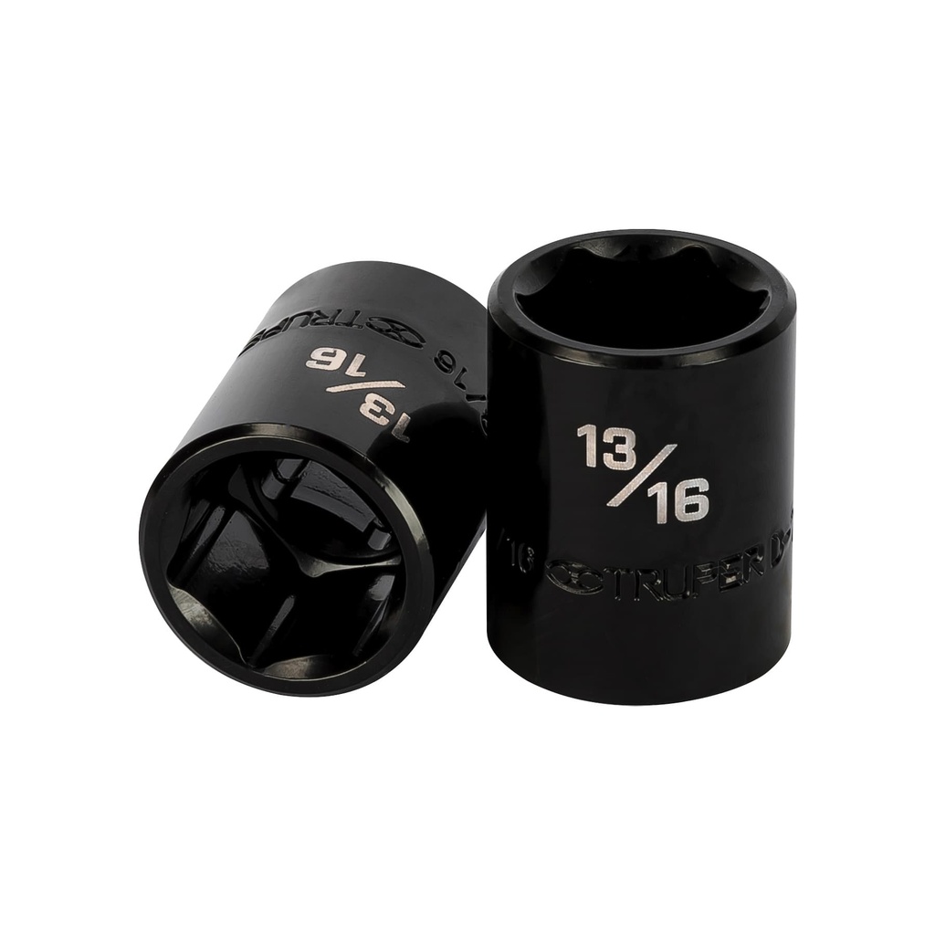 13382 / Dado de impacto de 13/16', 6 puntas, cuadro 1/2', Truper