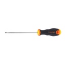 14019 / Desarmador cabinet 1/8' x 4' mango Comfort Grip, Truper