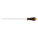 14027 / Desarmador cabinet 1/8' x 8' mango Comfort Grip, Truper