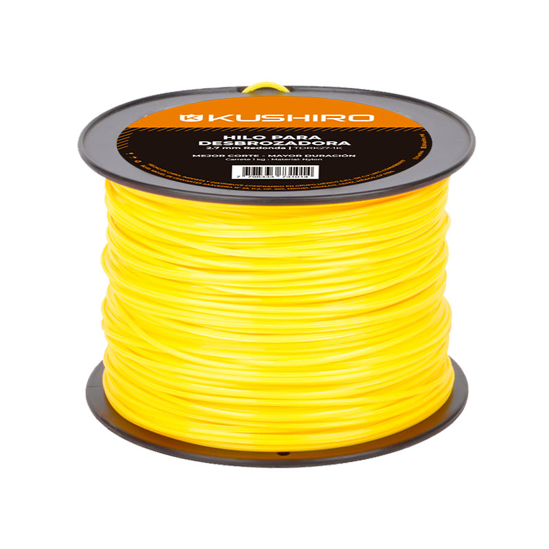 Hilo para desbrozadora de 2.7 mm de 1 kg - Redondo