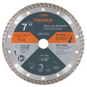 12981 / Disco de diamante de 7' x 2.8 mm rin turbo, Truper