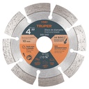 11581 / Disco de diamante de 4' x 2.1 mm rin segmentado, Truper