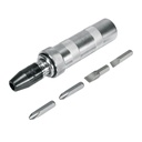 101176 / Desarmador de impacto con 4 puntas de acero S2 3/8', Expert