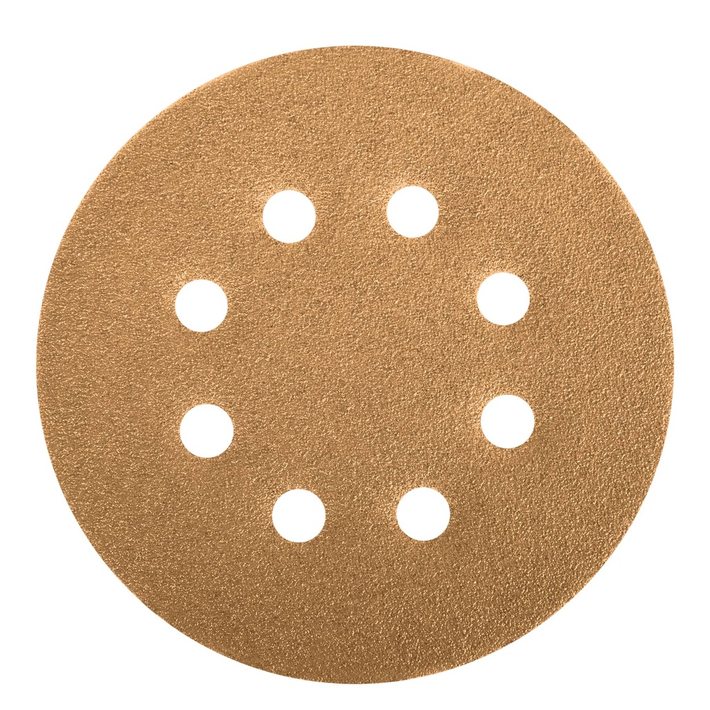 17765 / Caja con 5 discos de lija 5' grano 40 lijadora roto-orbital, Truper