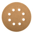 17765 / Caja con 5 discos de lija 5' grano 40 lijadora roto-orbital, Truper
