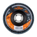 11670 / Disco laminado 4', grano 40 centro 5/8', Truper
