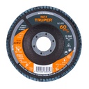 11674 / Disco 4-1/2' laminado grano 60 centro 7/8', Truper