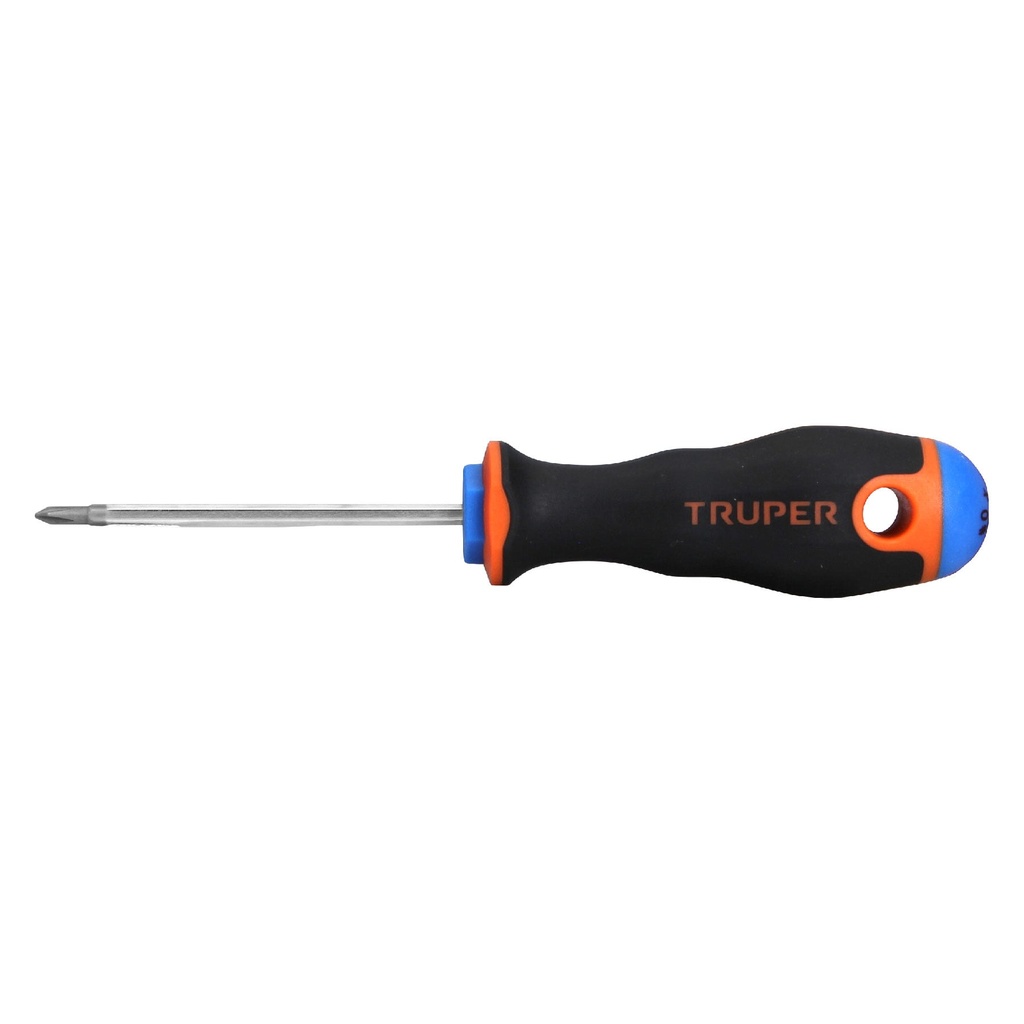 18547 / Desarmador de cruz 1/8' x 2-1/2' mango Comfort Grip, Truper
