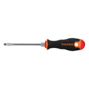 13992 / Desarmador plano 3/16' x 4' mango Comfort Grip, Truper