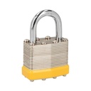 23503 / Candado laminado, 40mm, gancho corto, blister, Hermex Basic