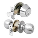 23621 / Combo cerraduras, llave-llave, cromo, Hermex Basic