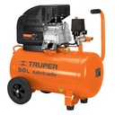 15007 / Compresor de aire, lubricado,horizontal 50L 3½HP 127V Truper