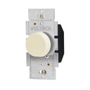 46302 / Atenuador de luz giratorio, Standard, marfil, Volteck