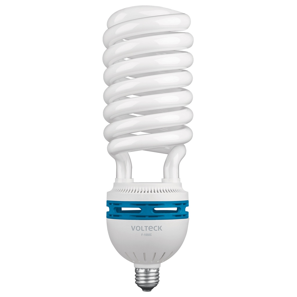 47101 / Lámpara espiral T5 105 W alta potencia luz de día, caja, Volteck