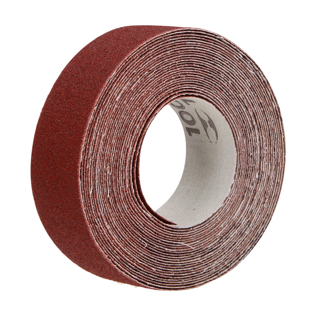 100568 / Rollo de 5 m de lija para plomero grano 100 ancho 1', Truper