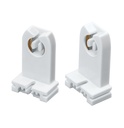 46508 / Bolsa 2 pz portalámparas p/tubo LED y fluorescente, base G13, Volteck