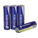 47202 / Blíster con 4 pilas AA recargables uso general, 1300 mAh, Volteck