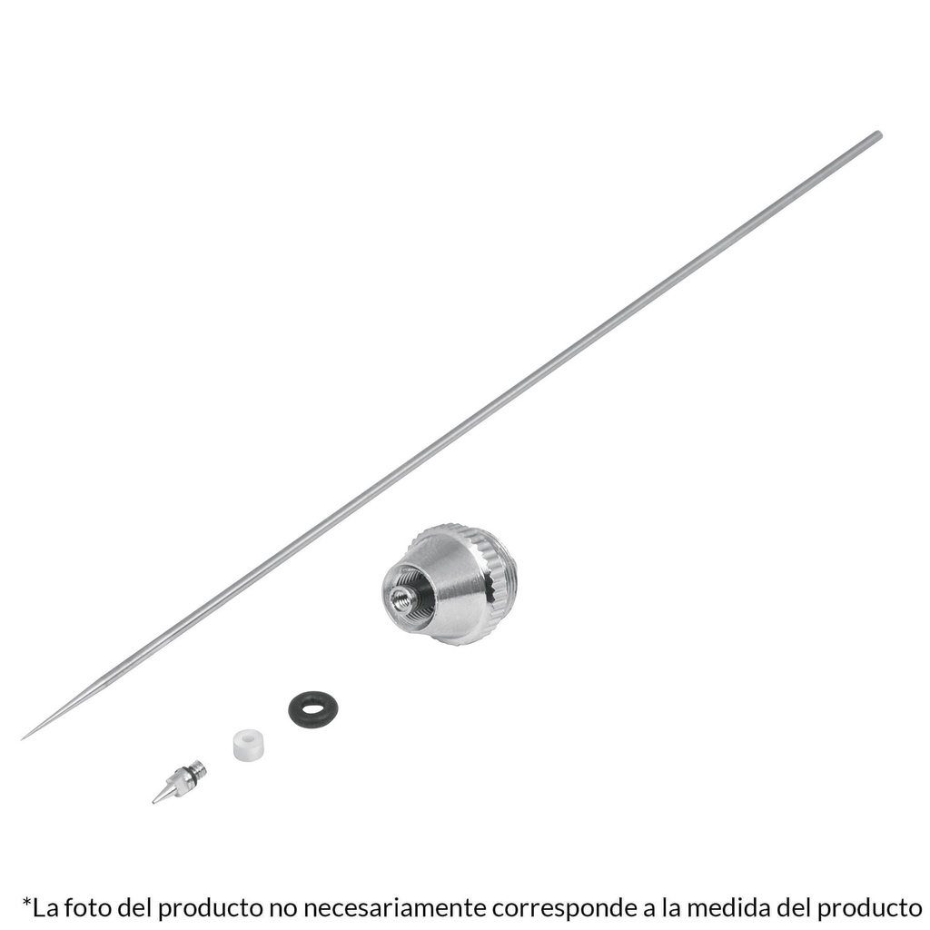 100186 / Kit de 5 accesorios para aerógrafo AERO-30, Truper