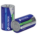 47206 / Blíster con 2 pilas D recargables larga duración, 4000 mAh, Volteck