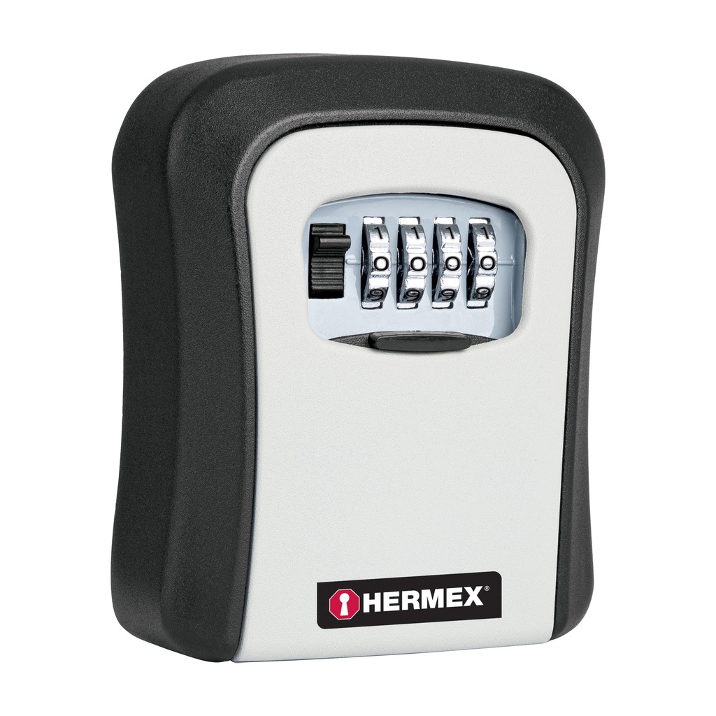 45328 / Caja de combinación guardallaves para pared, 12cm, Hermex