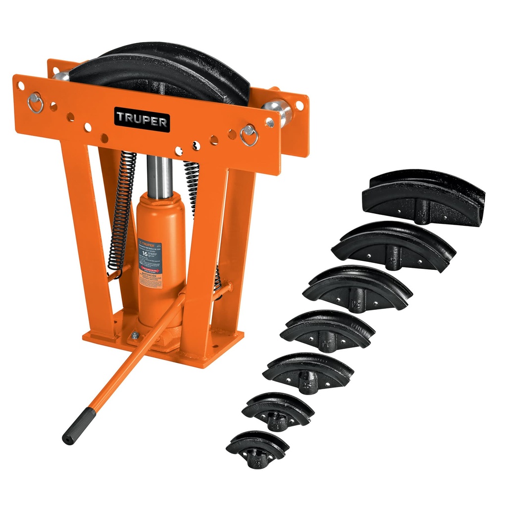 12884 / Doblador hidráulico para tubo, 16 ton, Truper