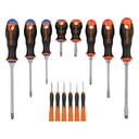 14197 / Juego de 8 desarmadores mango Comfort Grip y 6 de joyero, Truper